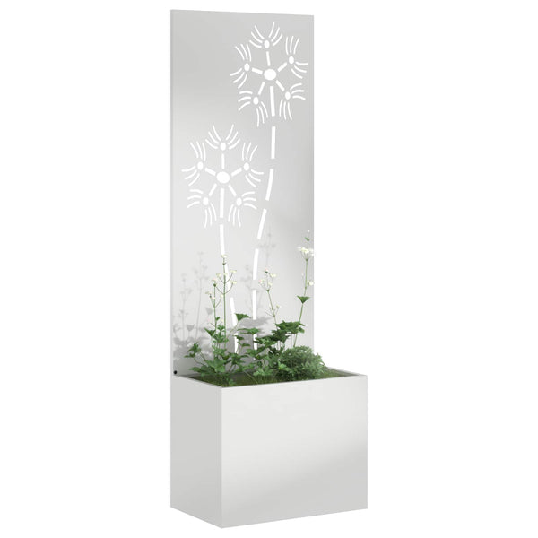 Garten Sichtschutz Silber 50x150 cm