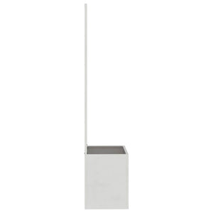 Garten Sichtschutz Silber 150cm Edelstahl