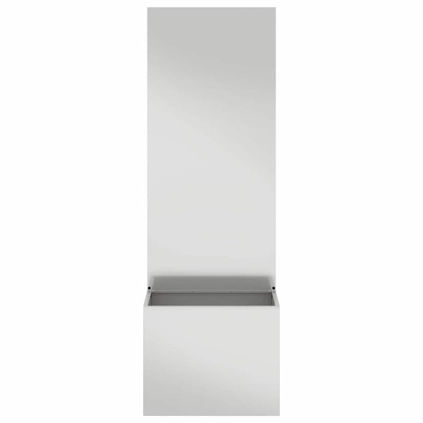 Garten Sichtschutz Leinwand Silber 150cm