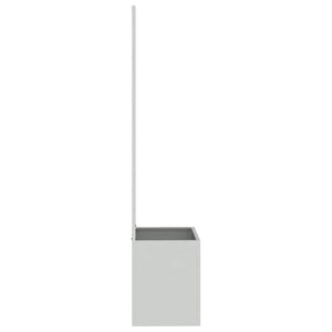 Garten Sichtschutz Leinwand Silber 150cm