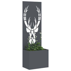 Garten Sichtschutz Tiermuster Anthrazit 50x150cm