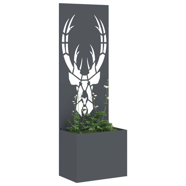 Garten Sichtschutz Tiermuster Anthrazit 50x150cm