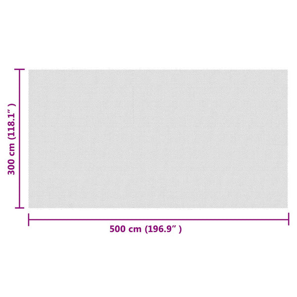 Insektennetz Weiß 3x5m Polyethylen