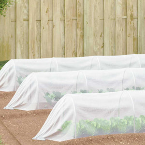 Insektennetz 3x10m Polyethylen Weiß