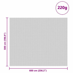 Grüne Siloabdeckung 6x5m HDPE