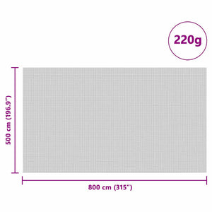 Grüne Siloabdeckung 8x5m HDPE