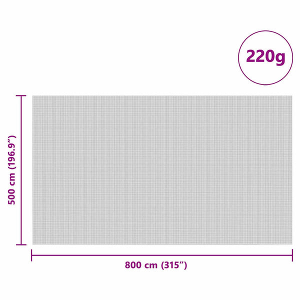 Grüne Siloabdeckung 8x5m HDPE