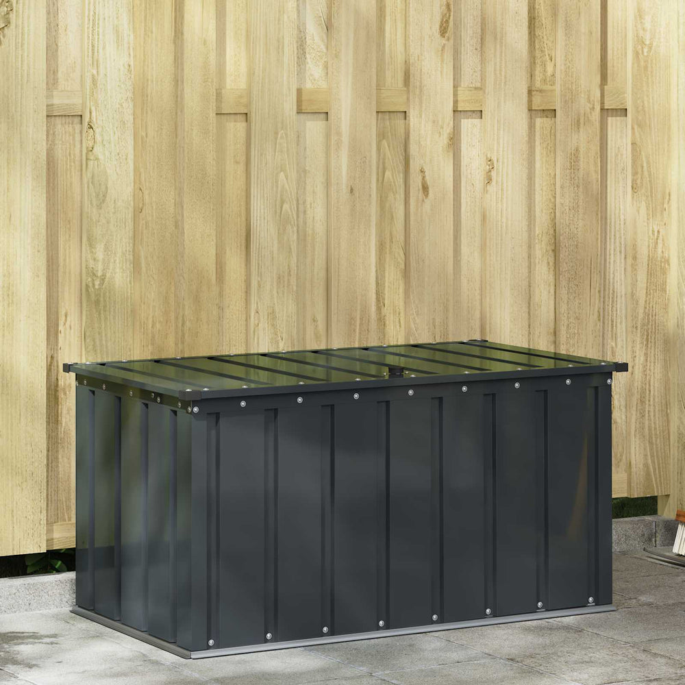 Gartenbox Stahl Schwarz 101x56,5x50cm