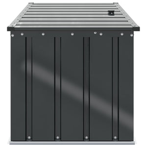 Gartenbox Stahl Schwarz 101x56,5x50cm