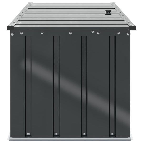 Gartenbox Stahl Schwarz 101x56,5x50cm