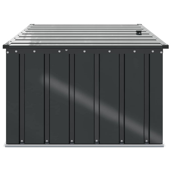 Gartenlagerbox Stahl Schwarz 101x82x50cm