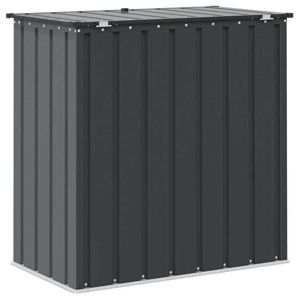 Gartenbox Schwarz Stahl 101,5 cm