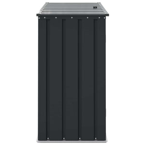 Gartenbox Schwarz Stahl 101,5 cm