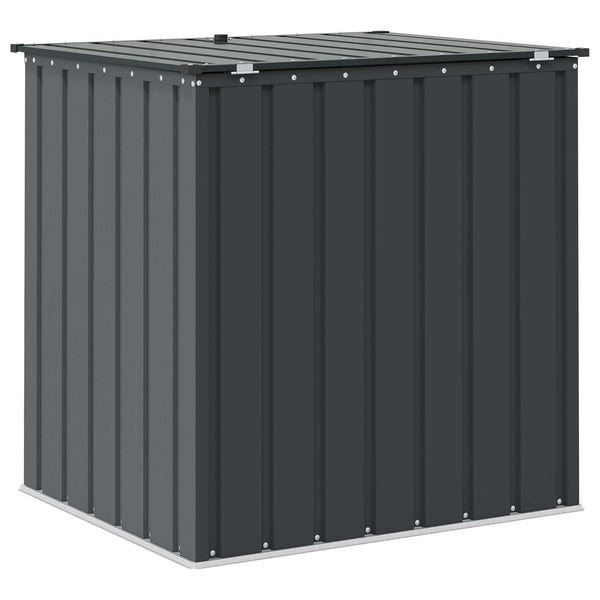 Garten Lagerbox Schwarz Stahl 101,5cm