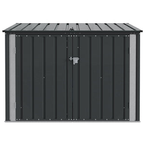 Gartenbox Stahl Schwarz 151,5 cm