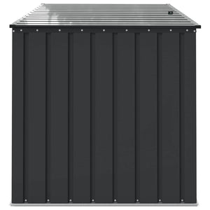 Gartenbox Stahl Schwarz 151,5 cm