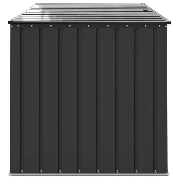Gartenbox Stahl Schwarz 151,5 cm
