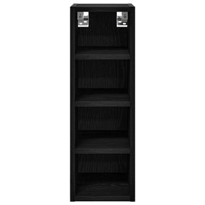 Hängeschrank Schwarz Eichen-Optik 60cm