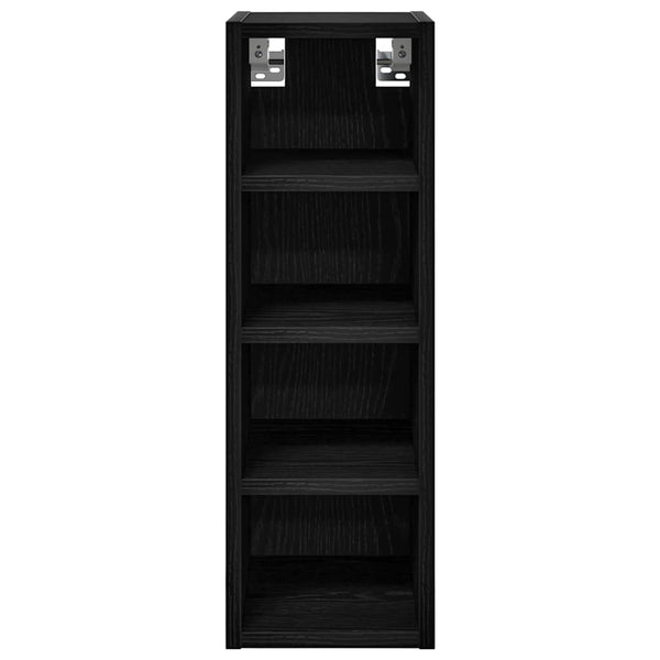 Hängeschrank Schwarz Eichen-Optik 60cm