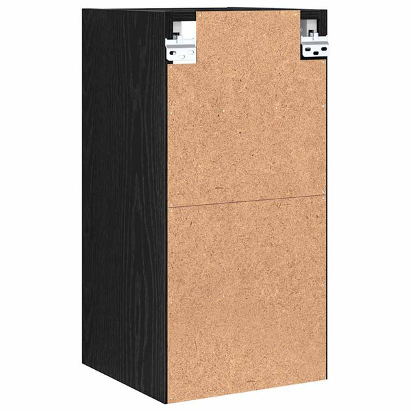 Hängeschrank Schwarz Eichen-Optik 30x60 cm
