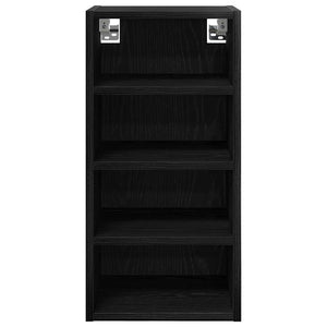 Hängeschrank Schwarz Eichen-Optik 30x60 cm
