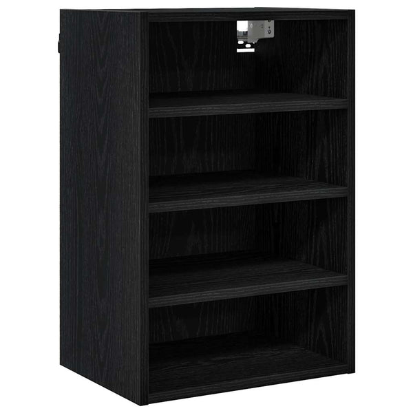 Hängeschrank Schwarz Eichen-Optik 40x60 cm