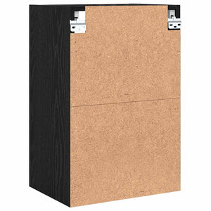 Hängeschrank Schwarz Eichen-Optik 40x60 cm
