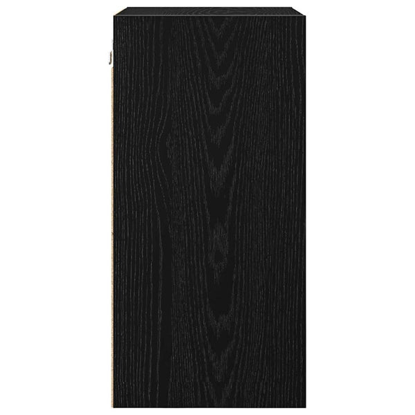 Hängeschrank Schwarz Eichen-Optik 40x60 cm