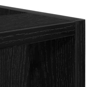 Küchenunterschrank Schwarz Eichen-Optik 20cm