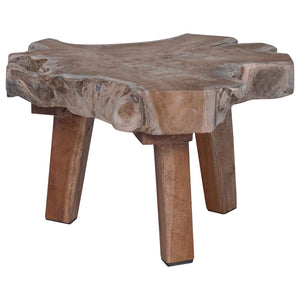 Nachttisch Braun Massivholz 40x40