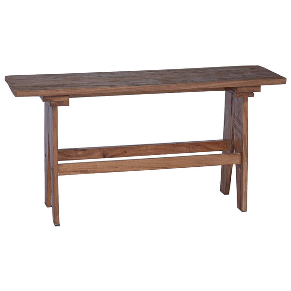 Banc vidaXL Nature 100 x 30 x 51 cm Bois de récupération massif
