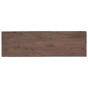 Banc vidaXL Nature 100 x 30 x 51 cm Bois de récupération massif