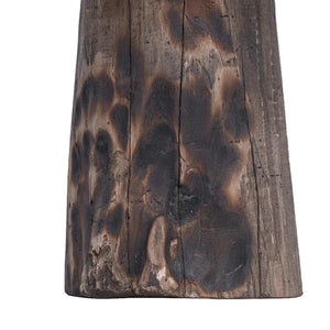 Teak Hocker Natur 35x35x35cm Massivholz