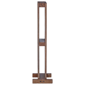 Weinregal Massivholz Mahagoni Braun 100cm