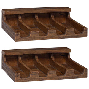 Besteckkasten Mahagoni Braun 36x30x10 cm
