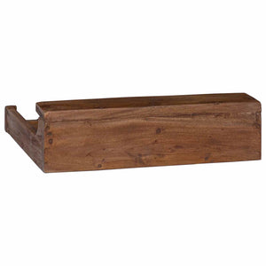 Besteckkasten Mahagoni Braun 36x30x10 cm