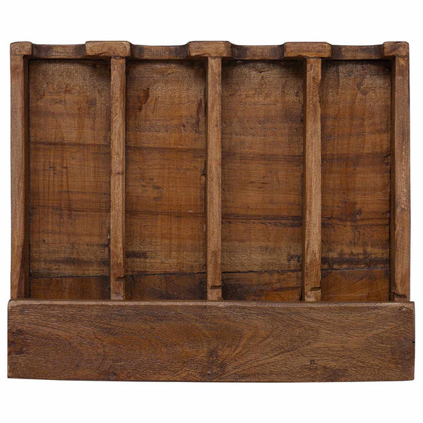 Besteckkasten Mahagoni Braun 36x30x10 cm