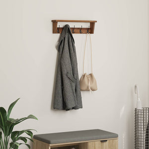 Kleiderbügel Braun Mahagoni Massivholz 50cm