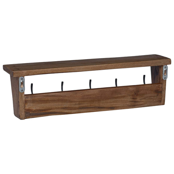 Kleiderbügel Braun Mahagoni Massivholz 50cm