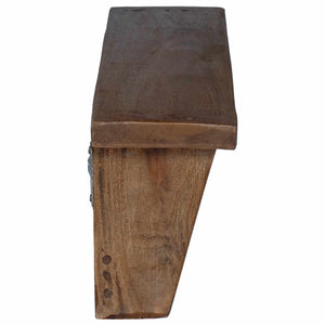 Kleiderbügel Braun Mahagoni Massivholz 50cm