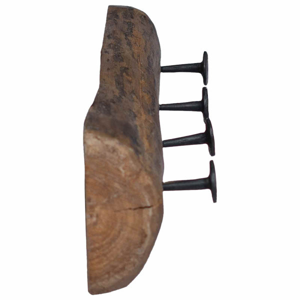 Kleiderbügel Braun Massivholz Upgecycelt