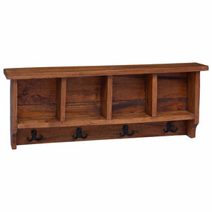 Kleiderbügel aus Mahagoni Holz