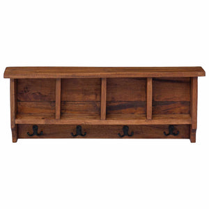 Kleiderbügel aus Mahagoni Holz