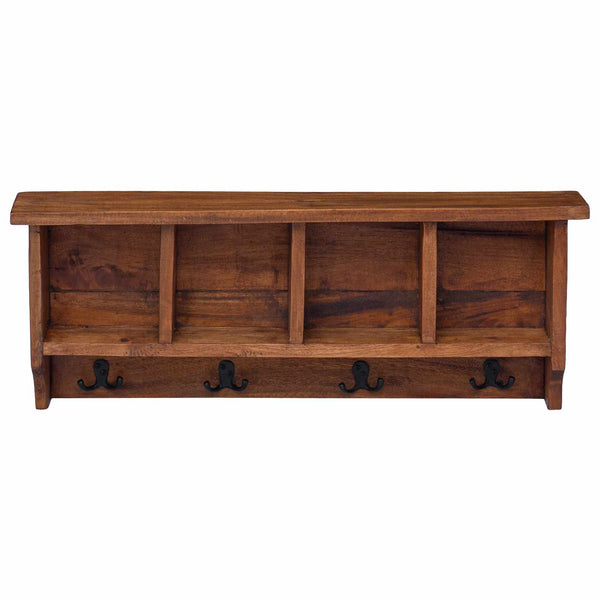 Kleiderbügel aus Mahagoni Holz