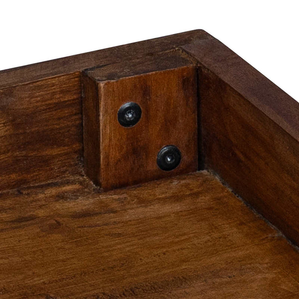 Pflanzenständer 3er Set Mahagoni Braun