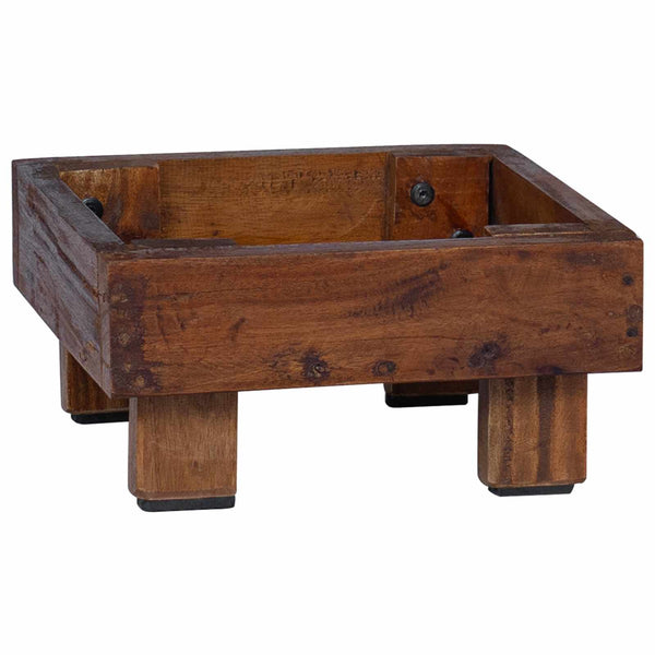Pflanzenständer 3er Set Mahagoni Braun
