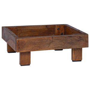 Pflanzenständer 3er Set Mahagoni Braun