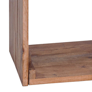 Nachttisch Braun Massiv Mahagoni Holz