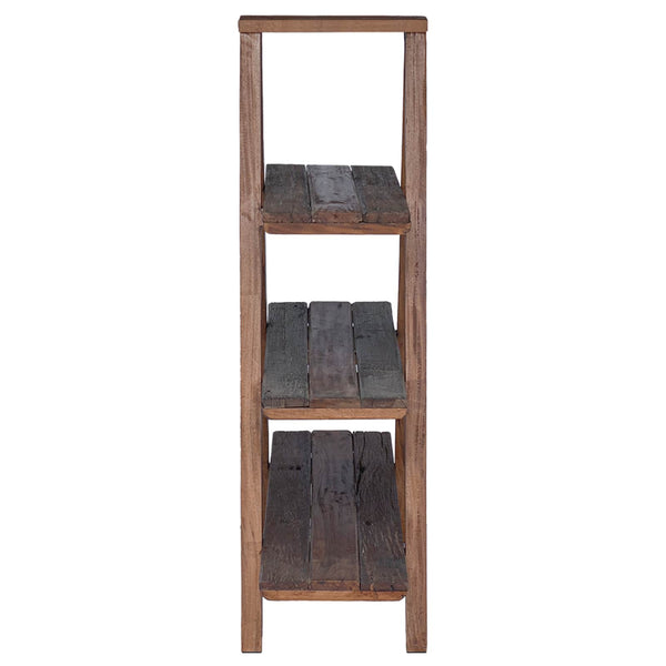 Klappregal Braun Massivholz 112cm