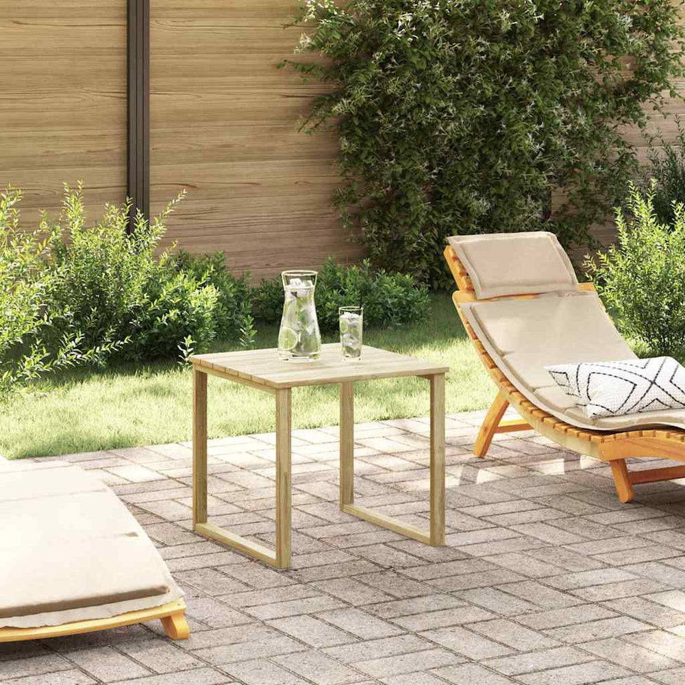 Gartentisch Kiefer Natur 50,5x50x46cm